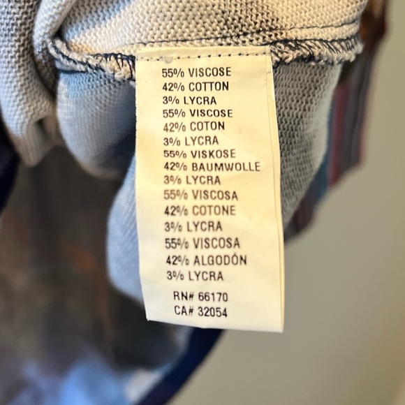 Anthropologie Multicolor Cowl Neck Sweater with 3/4 Batwing Sleeves - Picture 7 of 7